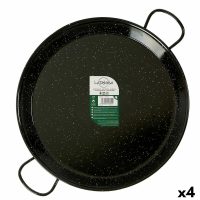 Panvica Čierna Smaltovaná oceľ Ø 46 cm (4 kusov)