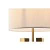 Stolná lampa Home ESPRIT Biela Zlatá Železo 50 W 220 V 35 x 35 x 78 cm
