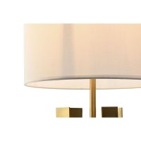 Stolná lampa Home ESPRIT Biela Zlatá Železo 50 W 220 V 35 x 35 x 78 cm