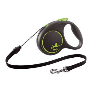 Vodítko pre psa Flexi BLACK DESIGN 5 m Veľkosť S zelená