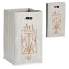Košík Art Nouveau Biela Zlatá Kartón 60 L 35 x 57 x 35 cm (12 kusov)