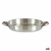 Panvica Striebristý Aluminium 27 x 5 x 35,5 cm (12 kusov)