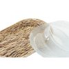 Tácka na chuťovky DKD Home Decor 38 x 25 x 4 cm Sklo Prírodná Transparentná