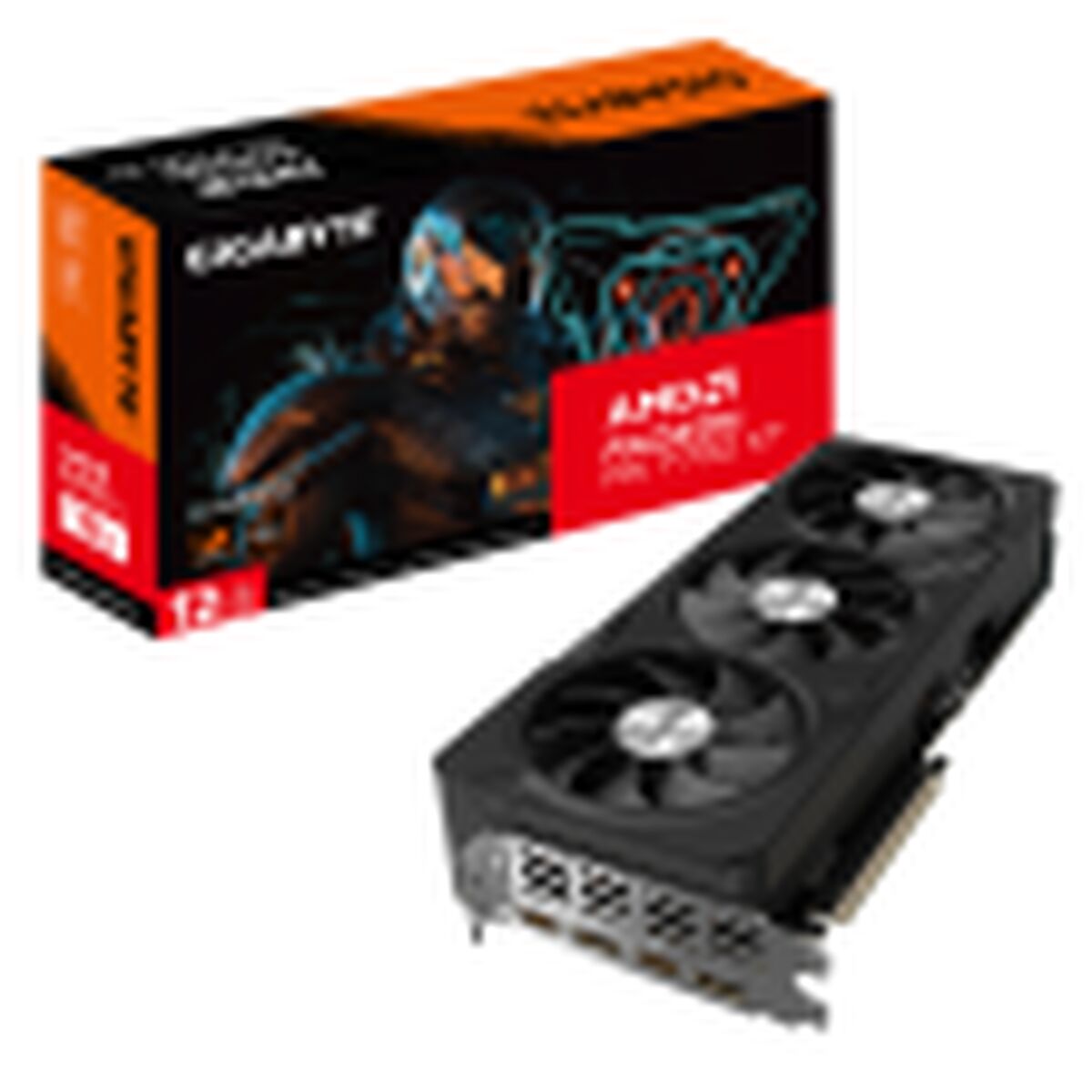 Grafická karta Gigabyte RX 7700 XT GAMING OC 12 GB GDDR6