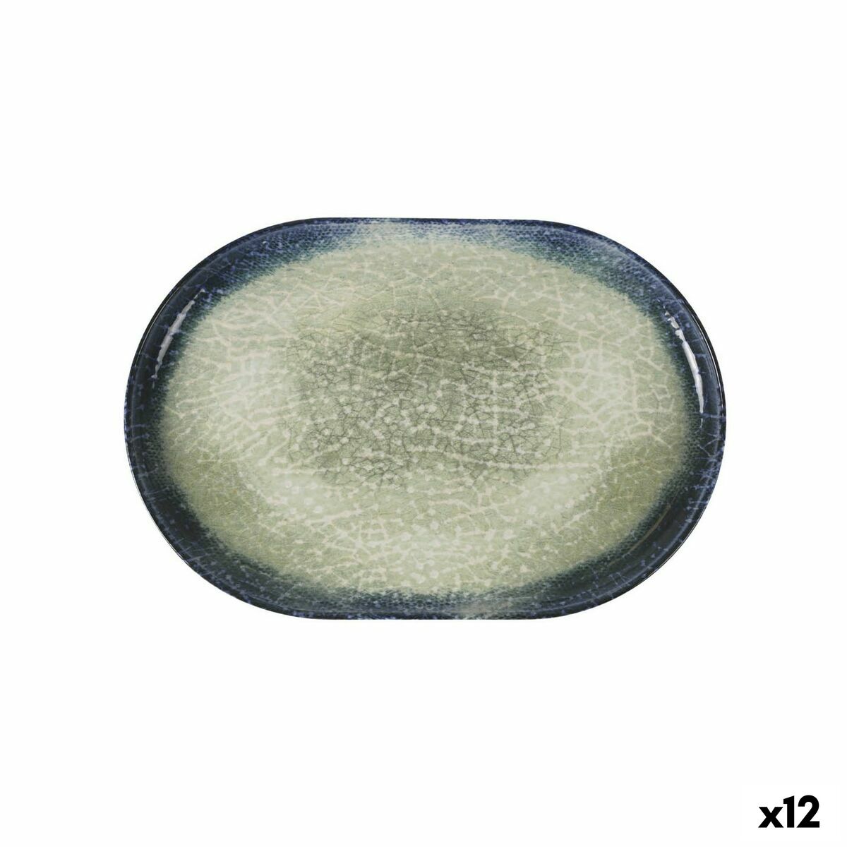 Tácka na chuťovky La Mediterránea Olaf Oválny 30 x 20 x 2,5 cm (12 kusov)