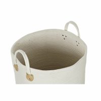 Súprava košíkov DKD Home Decor 40 x 40 x 52 cm Prírodné vlákno Boho (2 kusov)