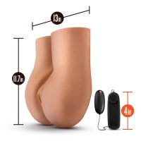 Masturbátor v baterke Endurance Jack Ass Blush X5 Gaštanová