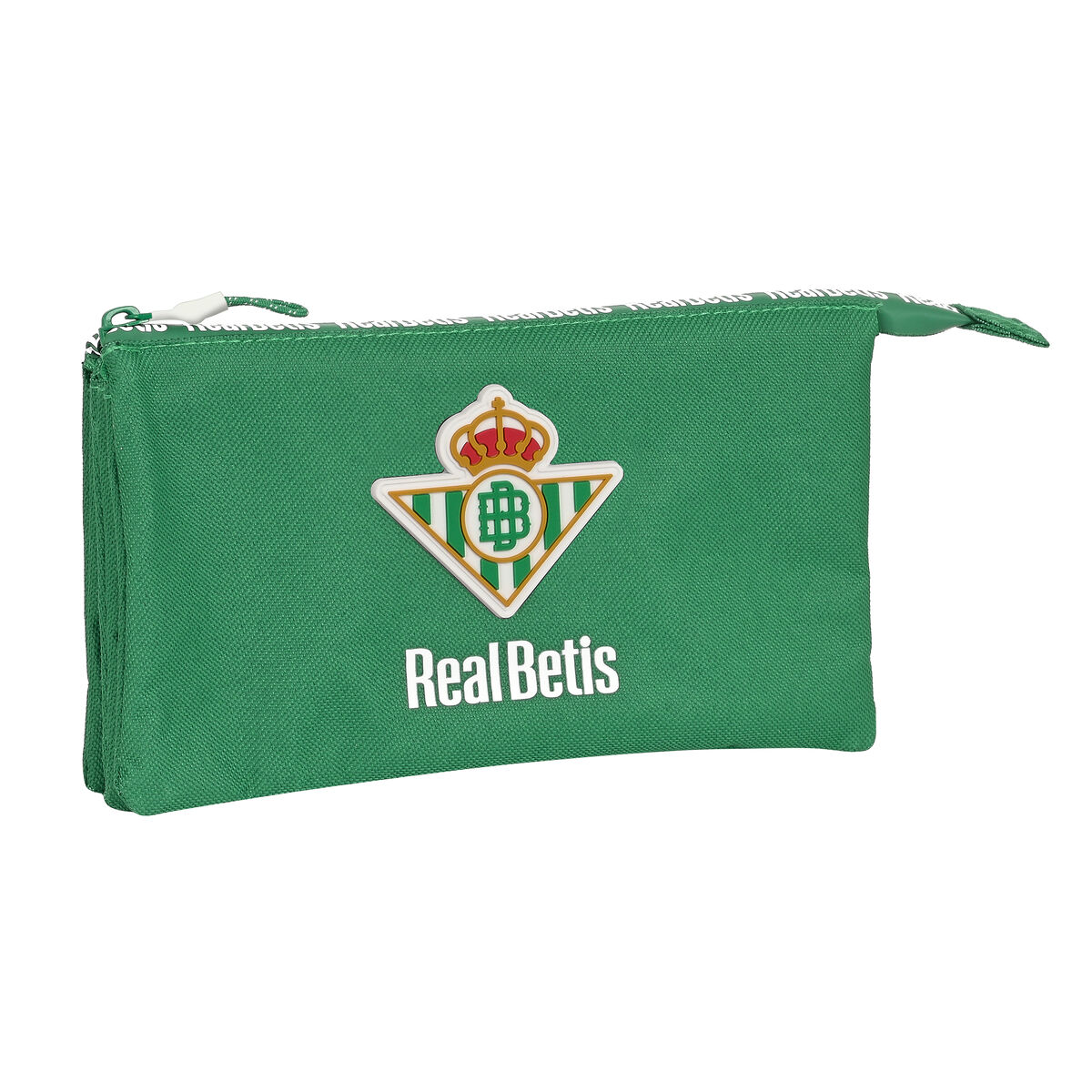 Dvojitý peračník Real Betis Balompié zelená 22 x 12 x 3 cm