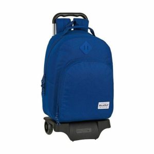 Školská taška na kolieskach 905 BlackFit8 Oxford Tmavo modrá (32 x 42 x 15 cm)