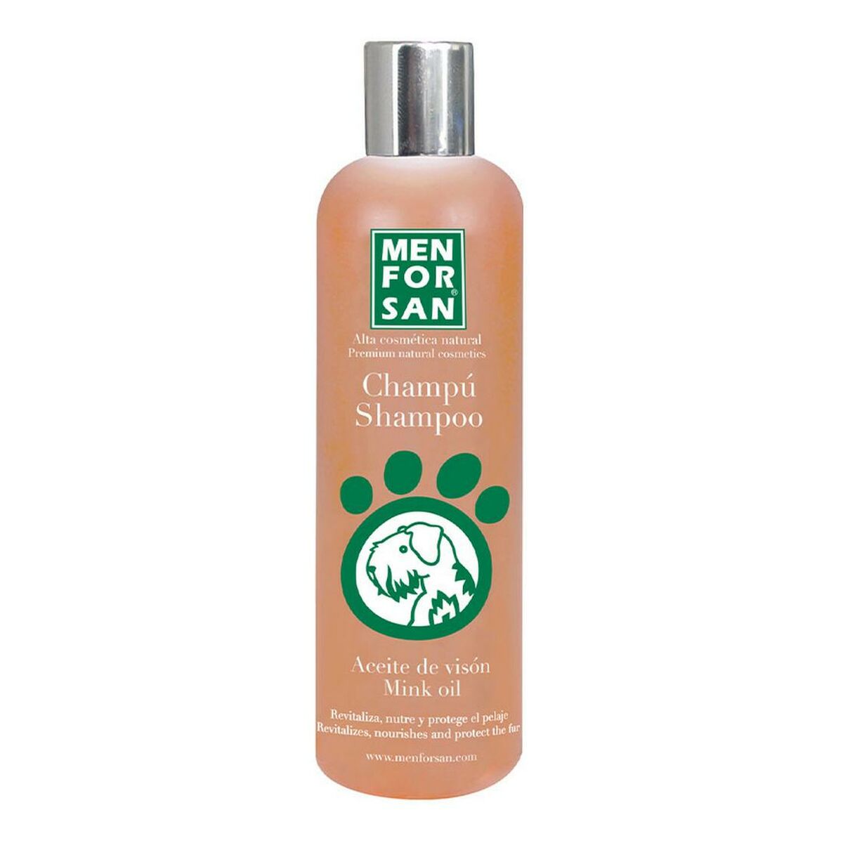 Šampón pre domáce zvieratká Menforsan pes Norkový olej 300 ml