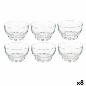 Sada misiek Karaman Transparentná Sklo 275 ml (8 kusov)