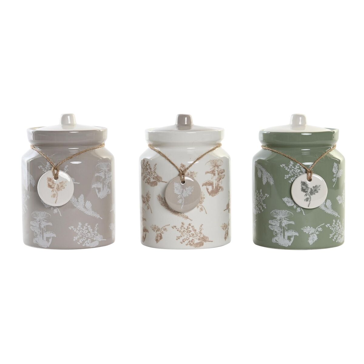 Loď DKD Home Decor Dolomite (3 kusov)