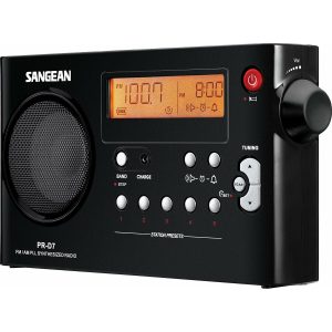 Radio Sangean PR-D7 Čierna