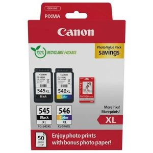 Set - atrament a fotopapier Canon 8286B011 (3 kusov) (2 kusov)
