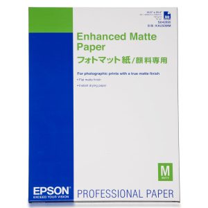 Set - atrament a fotopapier Epson Enhanced Matte Paper, DIN A2, 192 g/m², 50 hojas 50 Listy (50 kusov) (1 kusov)