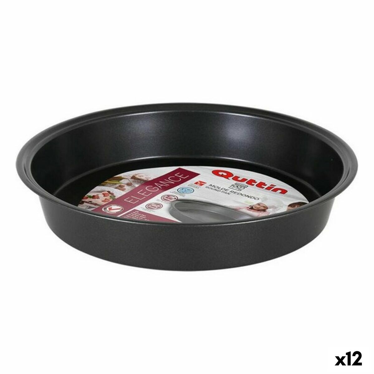 Forma na torty Quttin Elegance (Ø 24,5 cm) 12 kusov