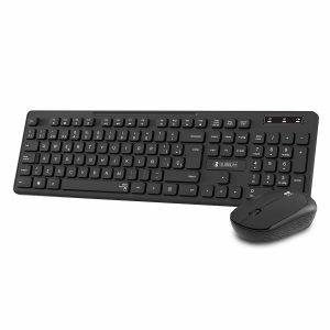 Klávesnica a bezdrôtová myš Subblim SUBKBC-CSSW10 Čierna Španielčina Španielska Qwerty