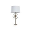 Stolná lampa DKD Home Decor Zlatá Kov Biela 41 x 41 x 80 cm 220 V 50 W