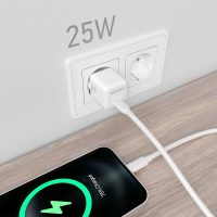 ehvqLEMP4hFY0k Stenová nabíjačka Aisens ASCH-25W1P012-W Biela 25 W (1 kusov)