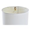 Stolná lampa DKD Home Decor Zlatá Kov Biela 41 x 41 x 80 cm 220 V 50 W