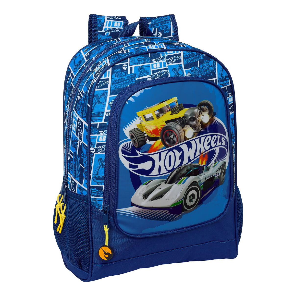 Školský batoh Hot Wheels Sonny Námornícka modrá 32 x 42 x 14 cm