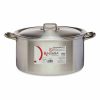 Kastról s pokrievkou Striebristý Aluminium 15 L (3 kusov)