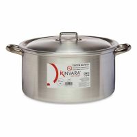 Kastról s pokrievkou Striebristý Aluminium 15 L (3 kusov)