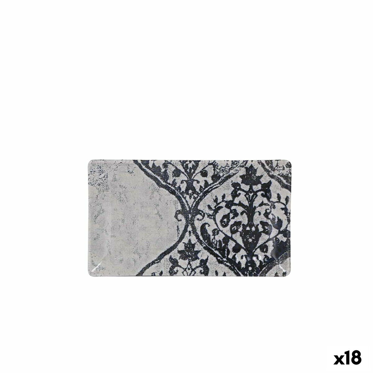 Tácka na chuťovky La Mediterránea Horus Obdĺžnikový 25 x 15 x 2 cm (18 kusov)
