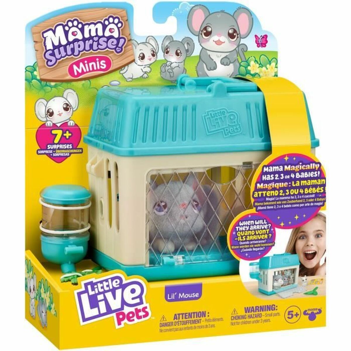 Plyšová hračka Moose Toys Mama surprise