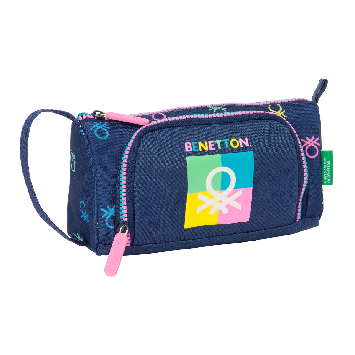 Školský peračník s náplňou Benetton Cool Námornícka modrá 20 x 11 x 8.5 cm (32 Kusy)