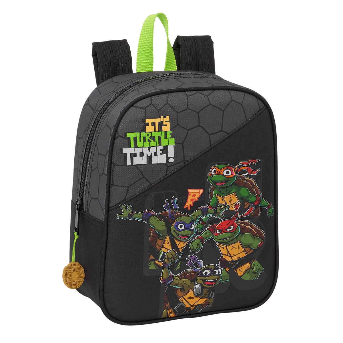 Školský batoh Teenage Mutant Ninja Turtles Čierna Sivá 22 x 27 x 10 cm