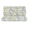 Vankúšik DKD Home Decor Podlaha zelená Bambus Aluminium 120 x 80 x 16 cm