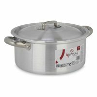 Kastról s pokrievkou Striebristý Aluminium 3 L (10 kusov)