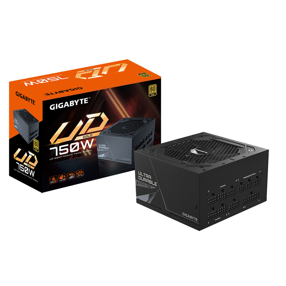 Napájací Zdroj Gigabyte GP-UD750GM 750 W 105 W 80 Plus Gold