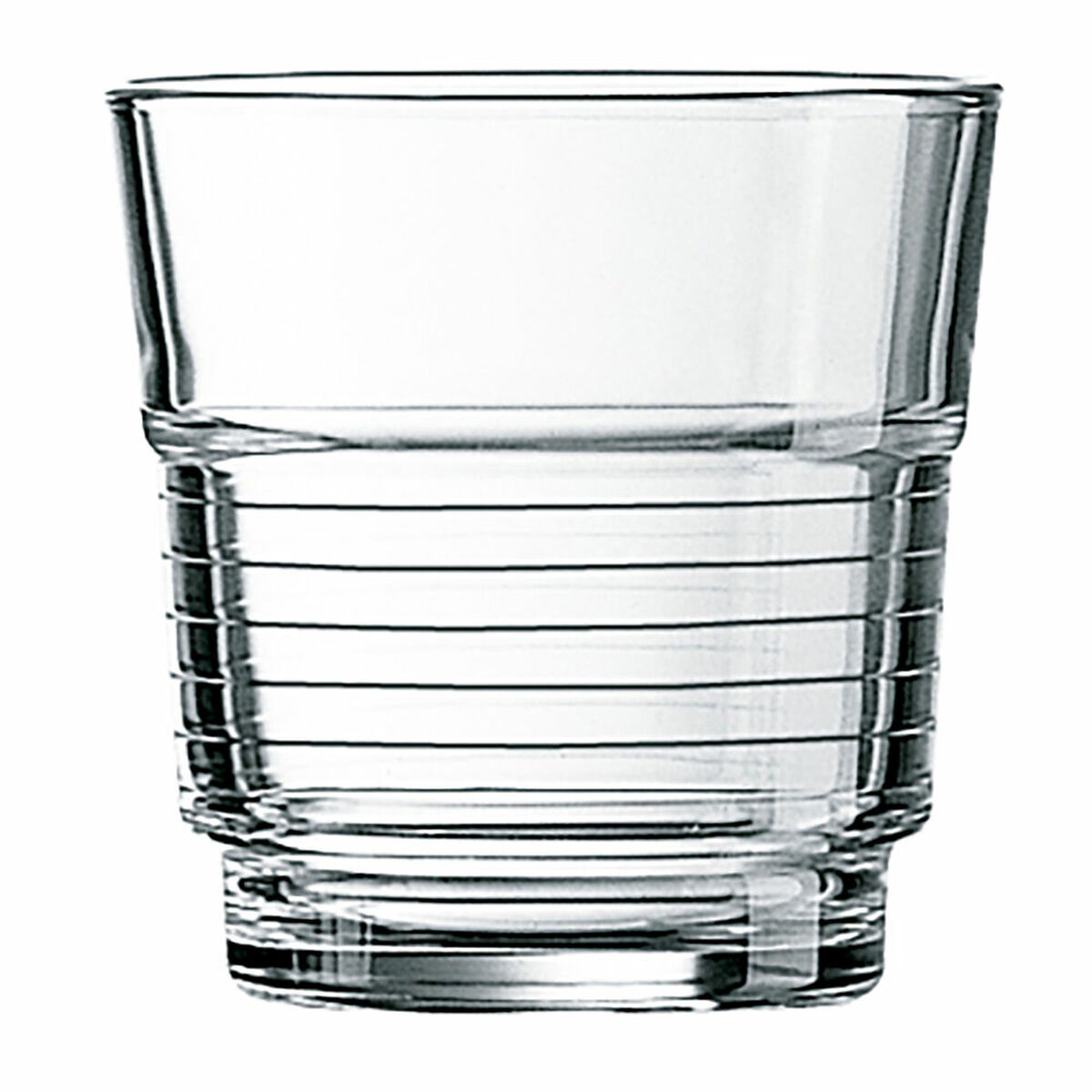 Sada pohárov Arcoroc Spirale Transparentná 6 Kusy (25 cl)