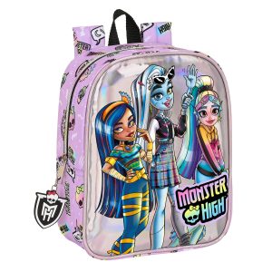 Školský batoh Monster High Best boos Fialová 22 x 27 x 10 cm