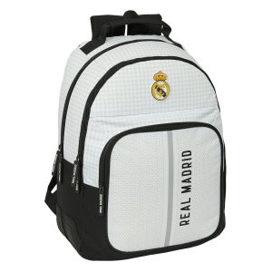 Školský batoh Real Madrid C.F. 24/25 Biela Sivá 32 x 42 x 15 cm