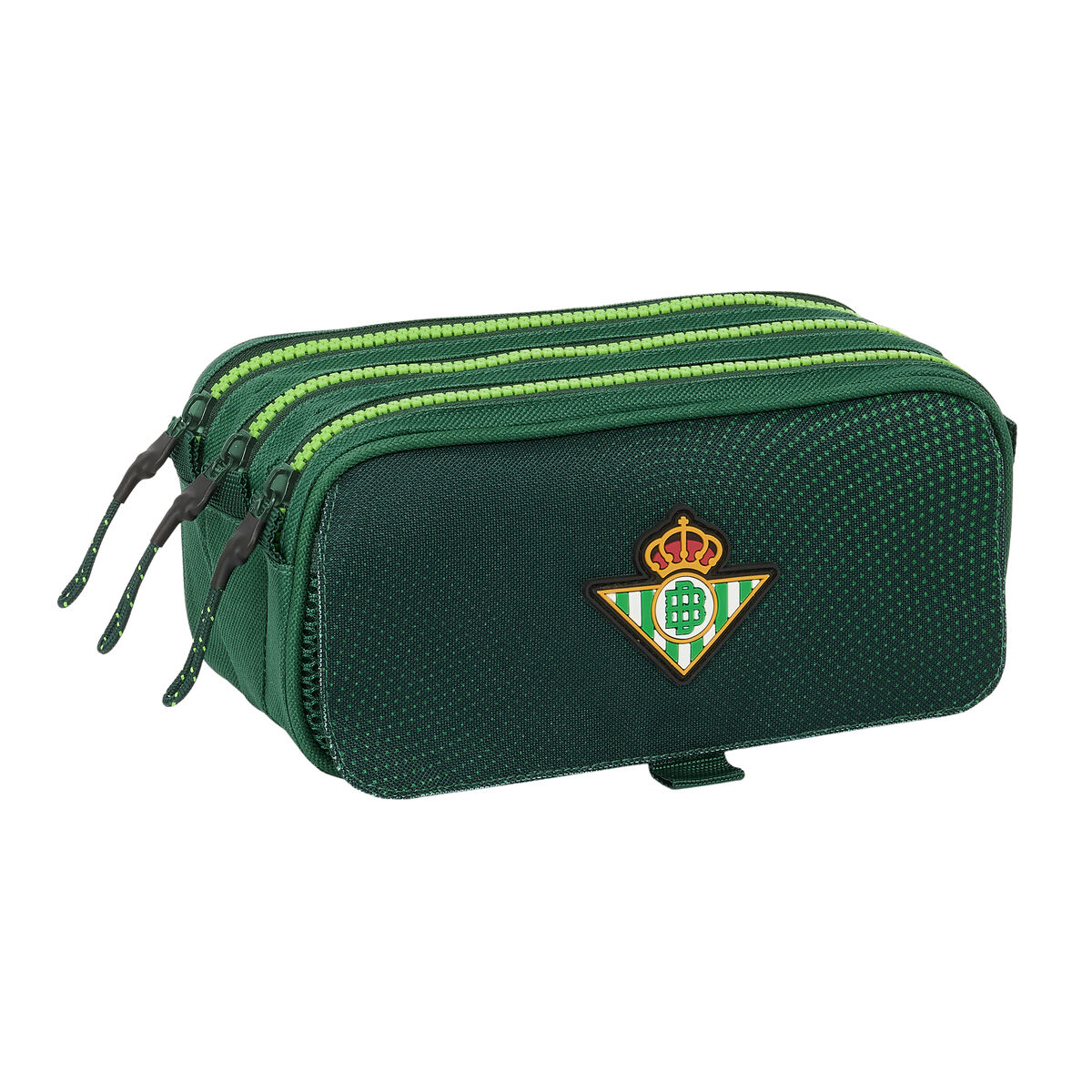 Trojitý peračník Real Betis Balompié zelená 21,5 x 10 x 8 cm