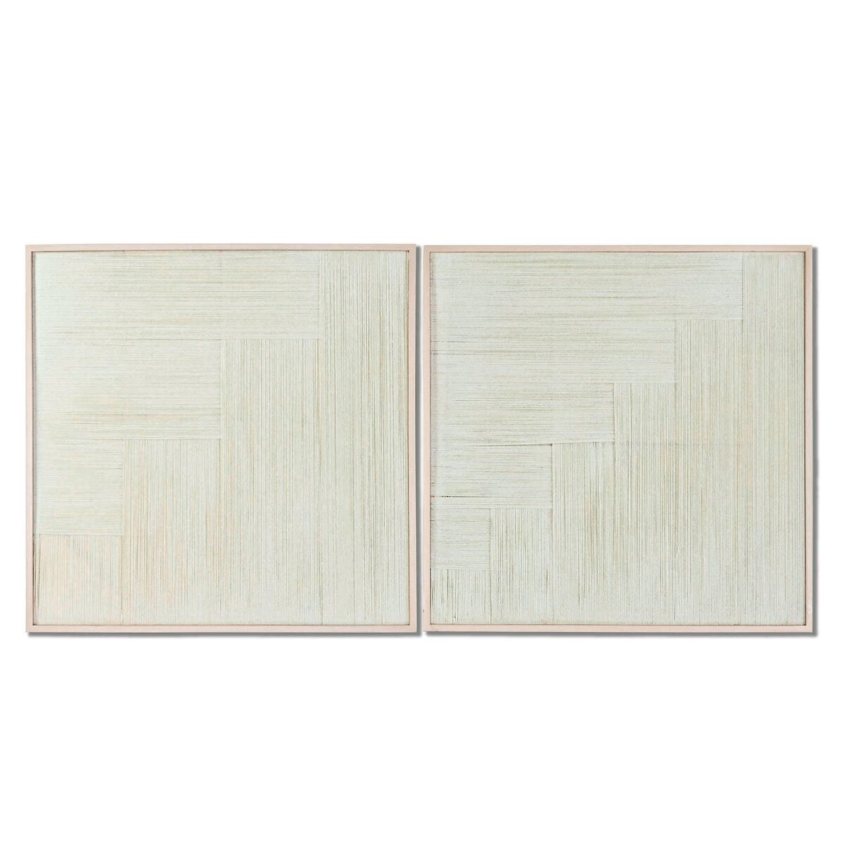 Plátno Home ESPRIT Moderný 80 x 3 x 80 cm (2 kusov)