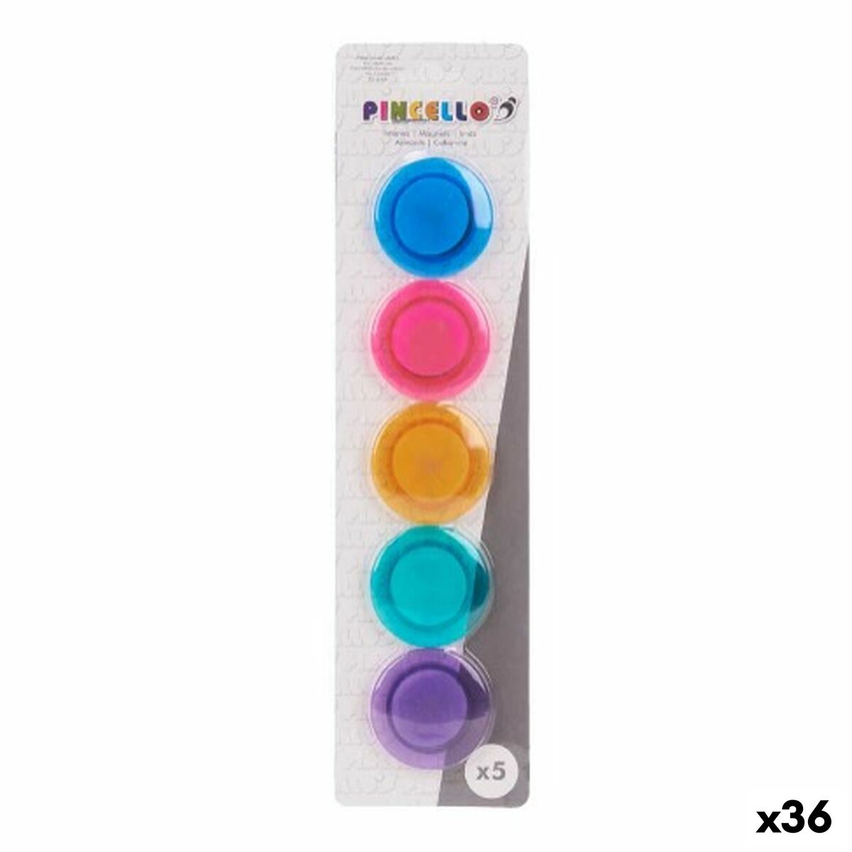 Magnety Veľký Viacfarebná (36 Kusov)