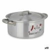 Kastról s pokrievkou Striebristý Aluminium 3 L (10 kusov)