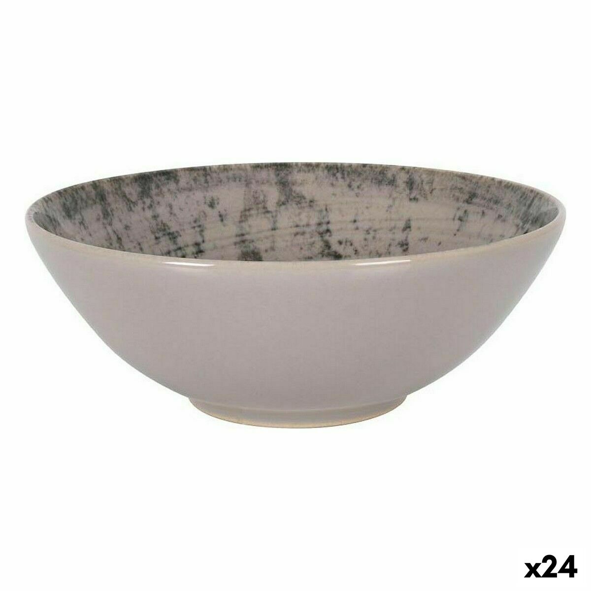 Miska La Mediterránea Aspe Sivá Ø 16,3 x 6,1 cm (24 kusov)