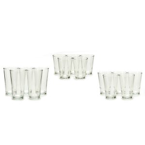Sada pohárov 41015 Transparentná Sklo 6 x (51 cl) / 6 x (34 cl) / 6 x (23 cl)