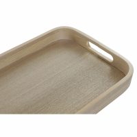 Tácka na chuťovky DKD Home Decor Prírodná Škandinávsky 40 x 30 x 5,5 cm (2 kusov)