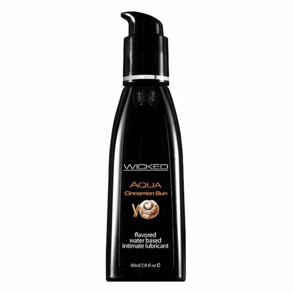 Aqua Cinnamon Bun – lubrikant na báze vody 60 ml, škoricový koláč Wicked 60 ml