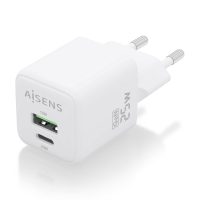 l71Euwzt7UxSkQ Stenová nabíjačka Aisens ASCH-25W2P014-W Biela 25 W (1 kusov)