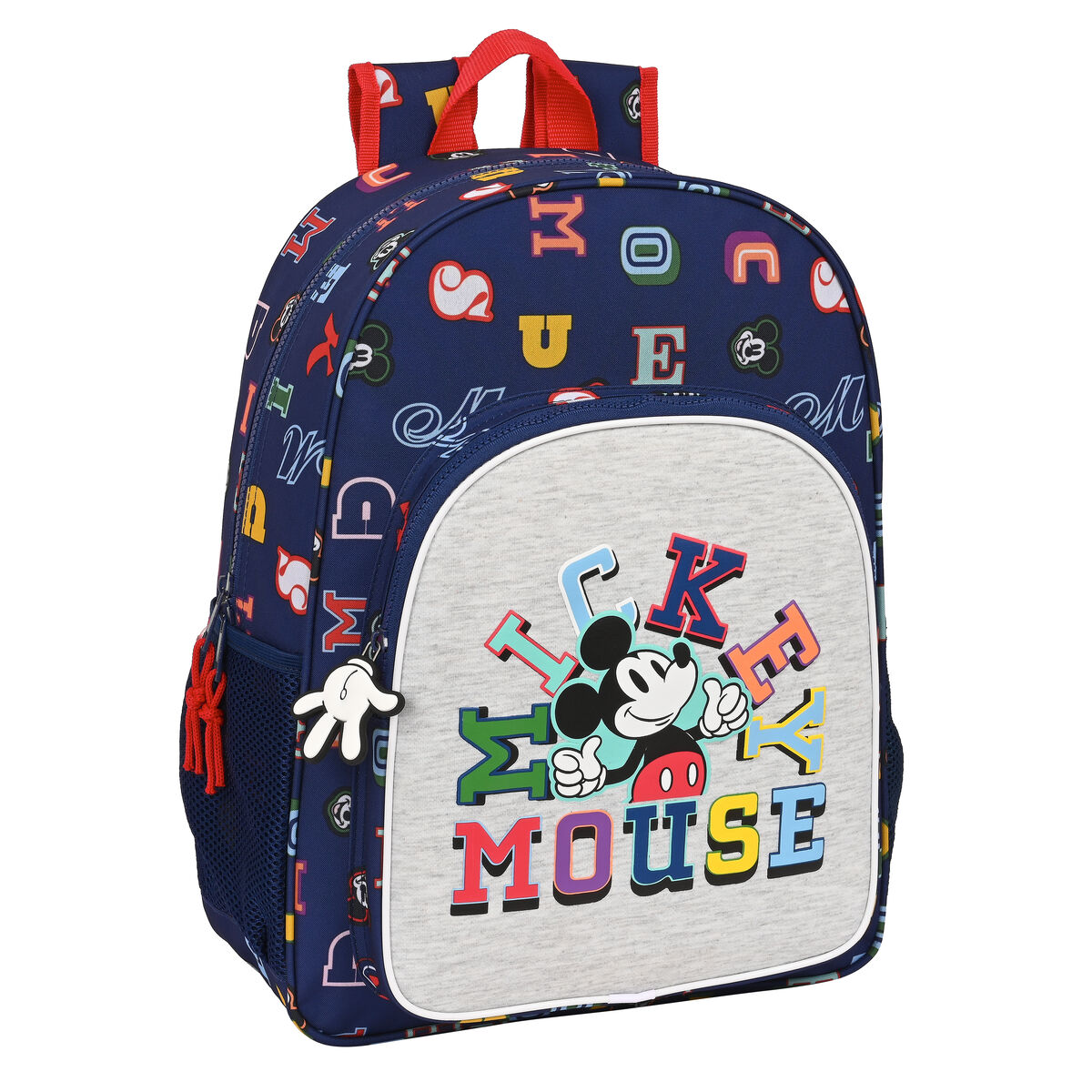 Školský batoh Mickey Mouse Clubhouse Only one Námornícka modrá (33 x 42 x 14 cm)
