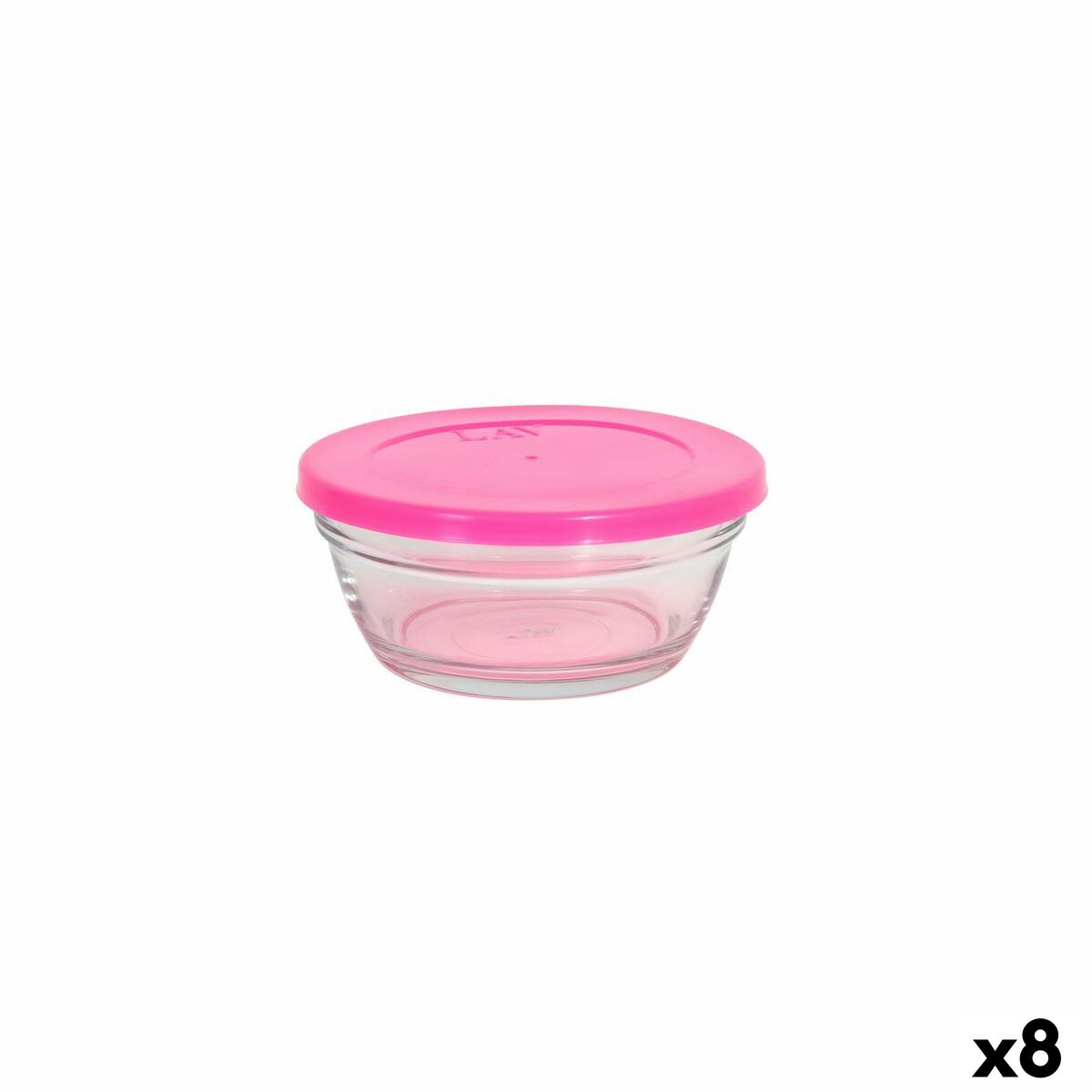 Sada misiek LAV S vrchnákom 250 ml 6 Kusy (8 kusov)