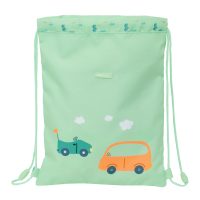 Batoh so šnúrkami Safta Coches zelená 26 x 34 x 1 cm