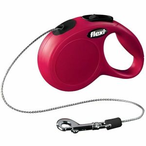 Vodítko pre psa Flexi New Classic 3 m Červená Veľkosť XS
